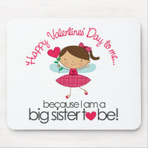 Happy Fairy Big Sister To Be T-shirt mousepads