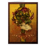 Happy Fall Autumn Wreath Card