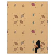 happy fall black crow letterhead