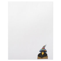 happy fall crow letterhead