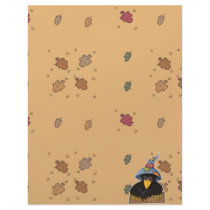 happy fall crow letterhead