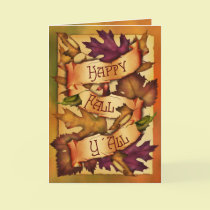 Happy Fall Leaves cards