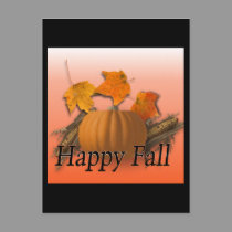 Happy Fall postcards by sharpcreations Happy Fall postcards