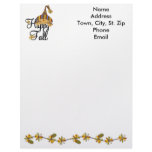 Happy Fall Scarecrow Letterhead