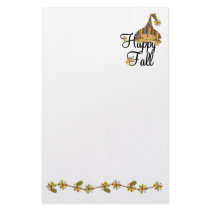 Happy Fall Scarecrow Stationary stationery by forbes1954 Happy Fall Scarecrow Stationary stationery