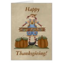 Happy Fall Thanksgiving Card cards