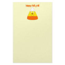 Happy Fall y'all candy corn stationary stationery by holidaywhimsy Happy Fall y'all candy corn stationary stationery