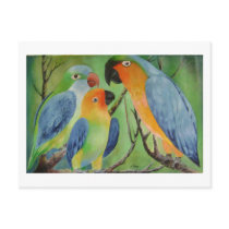 happy family postcards