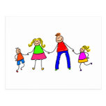 Happy Family Postcards