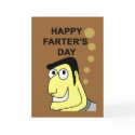 Happy Farter's Day - Father's Day Card by CorporateX Happy Farter's Day - Father's Day Card
