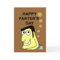 Happy Farter's Day - Father's Day Card by CorporateX Happy Farter's Day - Father's Day Card
