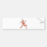 Happy Father and Son Ants Strolling Bumper Stickers