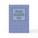 Happy Father's Day #2 (Blue) Card by PulseDragon Happy Father's Day #2 (Blue) Card