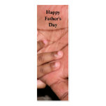 Happy Father's Day Bookmark Business Cards