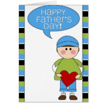 happy father's day (boy) cards