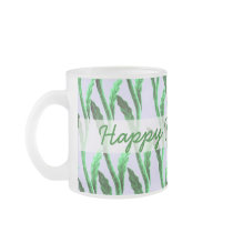 happy fathers day branches green mugs