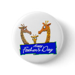 Happy Father's Day Button