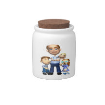 Happy Fathers Day Candy Dish