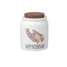 Happy Fathers Day Candy Dishes