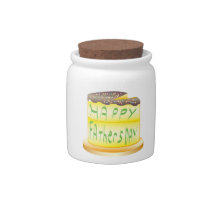 Happy Fathers Day Candy Jar