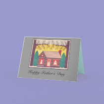 Happy Father's Day Card by MidnightAkita Happy Father's Day Card