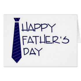 Happy Fathers Day card