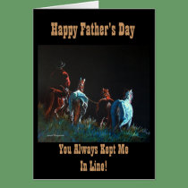 Happy Father's Day Card cards