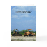 Happy Father's Day - Construction Card