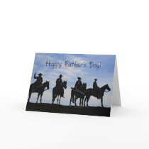 Happy Father's Day Cowboy greeting card