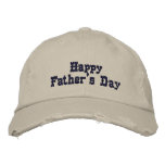 Happy Father's Day Embroidered Hats