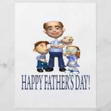 Happy Fathers Day Flyers