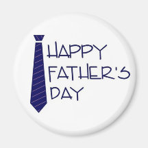 Happy Fathers Day Fridge Magnet