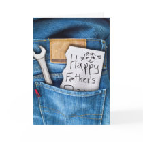 Happy Father's Day from kids Greeting Card