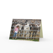 Happy Father's Day from Tomboy Daughter Greeting Card
