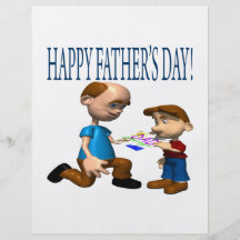 Happy Fathers Day Full Color Flyer