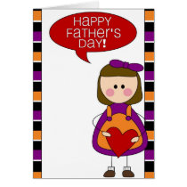 happy father's day (girl) cards