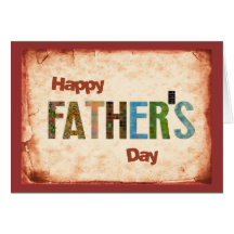 Happy Father's Day Greeting Card