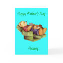 Happy father's Day Honey from wife/Girlfriend cards by fuzzbuttcafe Happy father's Day Honey from wife/Girlfriend cards