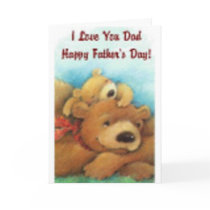 Happy Father's Day I Love You cards