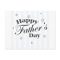 Happy Father's Day Message postcards