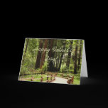 Happy Father's Day Muir Woods Path Card