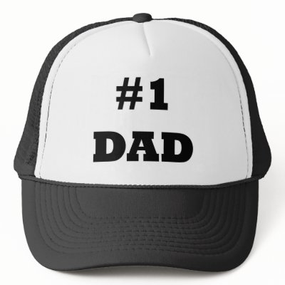 Happy Father's Day - Number 1 Dad - #1 Dad hat