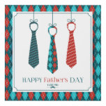 Happy Father's Day Panel Wall Art