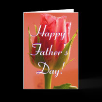 Happy Father's Day Pink Rose I cards by Yve_13 Happy Father's Day Pink Rose I cards