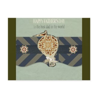 Happy Father's Day Postcard zazzle_postcard