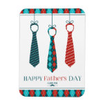 Happy Father's Day Rectangular Photo Magnet
