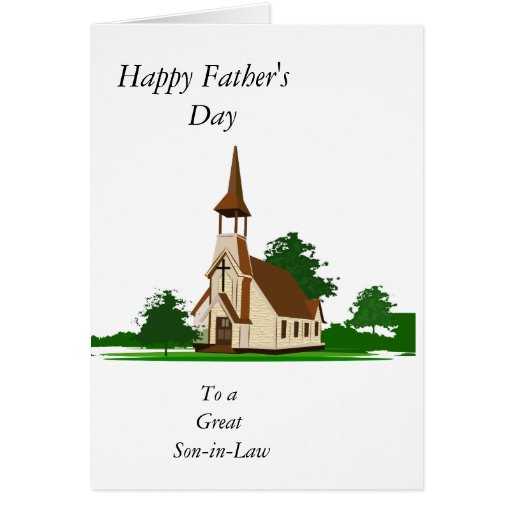 Happy Father's Day "SoninLaw" Greeting Card Zazzle