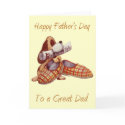 Happy Father's Day To A Great Dad Card (Blank)