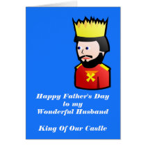 Happy Father's Day to Husband from Wife Card
