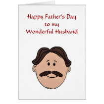 Happy Father's Day to Husband from Wife Cards
